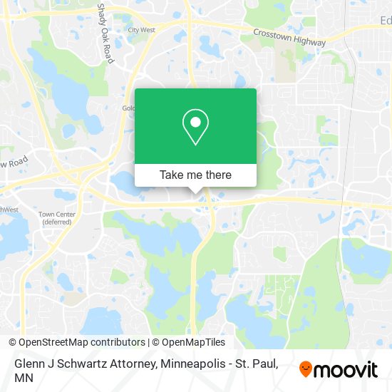 Glenn J Schwartz Attorney map