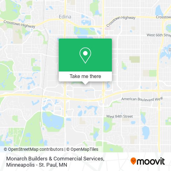 Monarch Builders & Commercial Services map