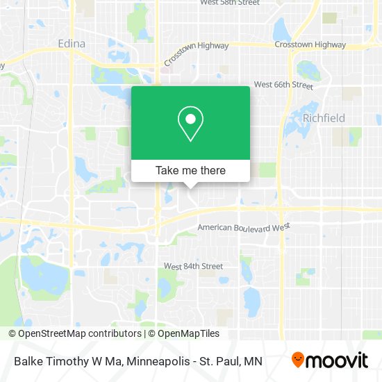 Balke Timothy W Ma map