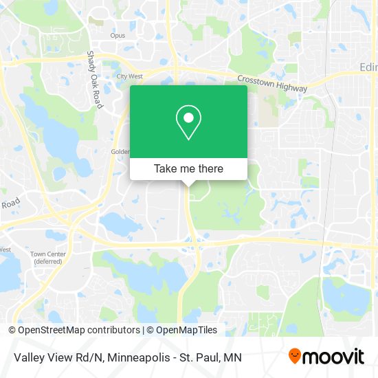 Valley View Rd/N map