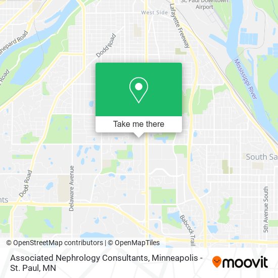 Associated Nephrology Consultants map