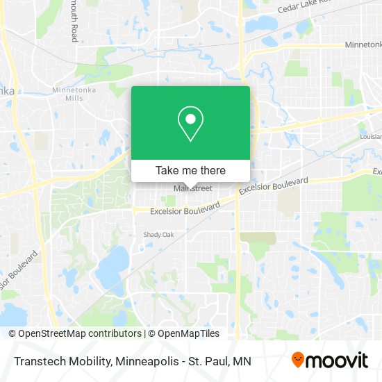 Transtech Mobility map
