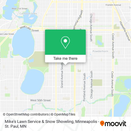 Mike's Lawn Service & Snow Shoveling map