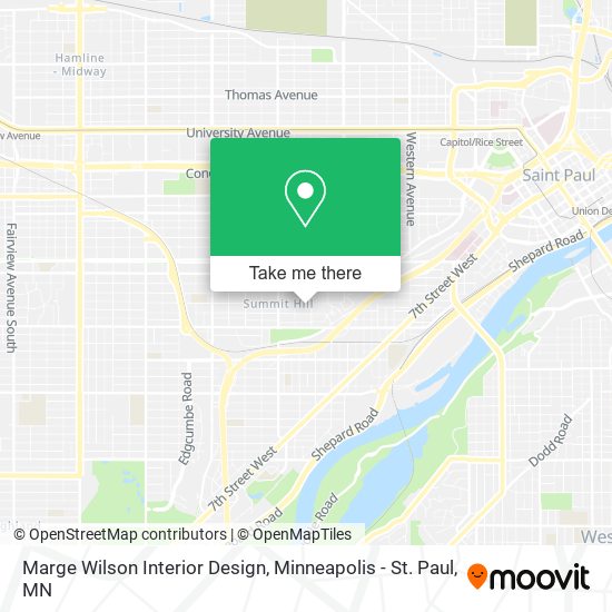 Mapa de Marge Wilson Interior Design