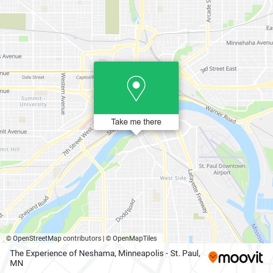 Mapa de The Experience of Neshama