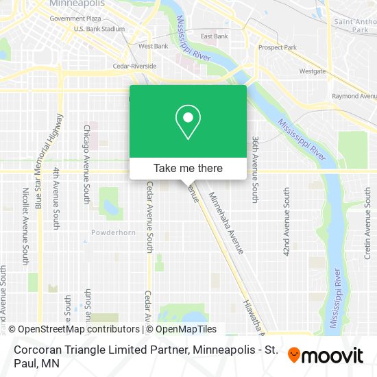 Corcoran Triangle Limited Partner map