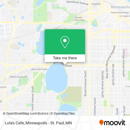 Lola's Cafe map