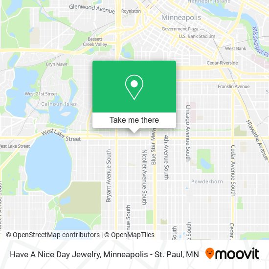 Have A Nice Day Jewelry map