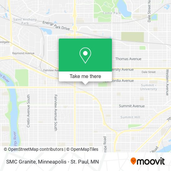 SMC Granite map