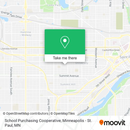 School Purchasing Cooperative map