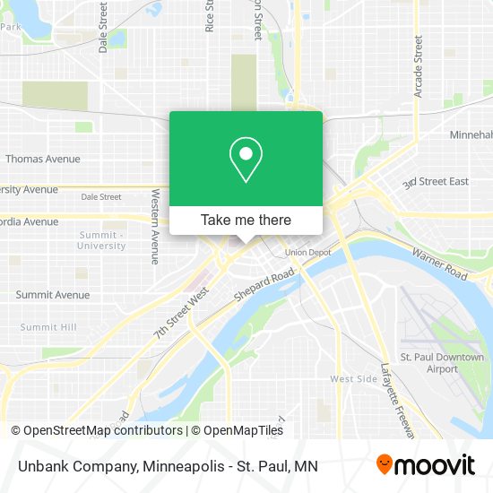 Unbank Company map