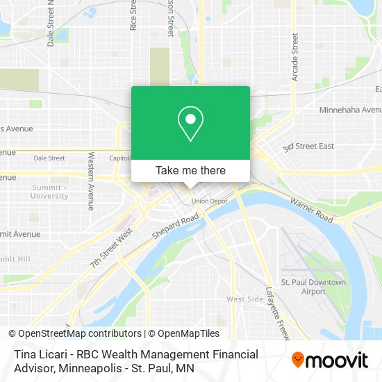 Tina Licari - RBC Wealth Management Financial Advisor map