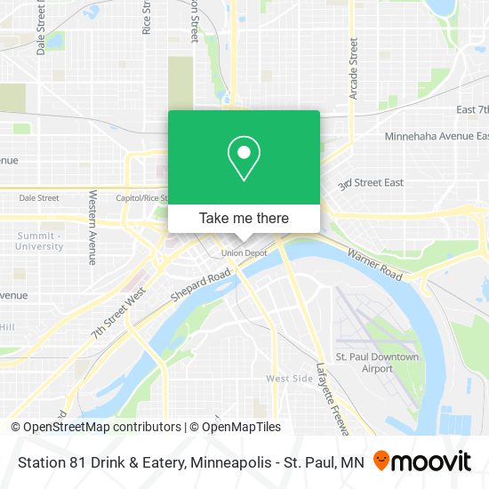 Station 81 Drink & Eatery map