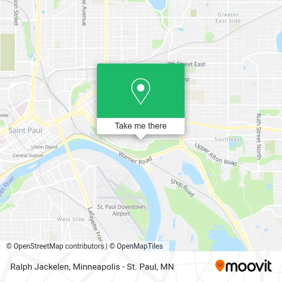Ralph Jackelen map