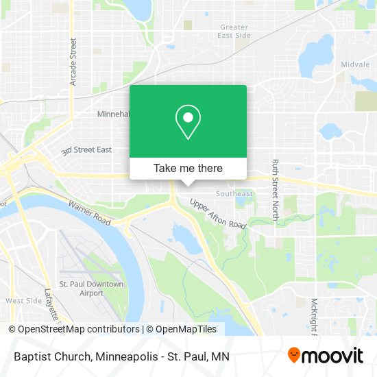 Baptist Church map