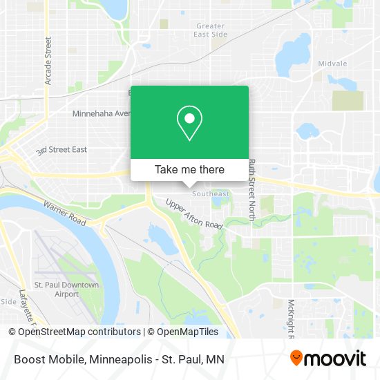 Boost Mobile map