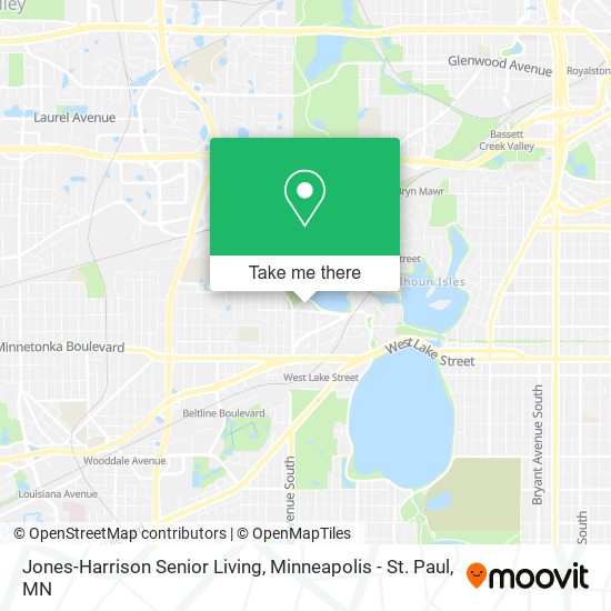 Mapa de Jones-Harrison Senior Living