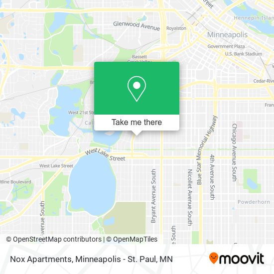 Mapa de Nox Apartments