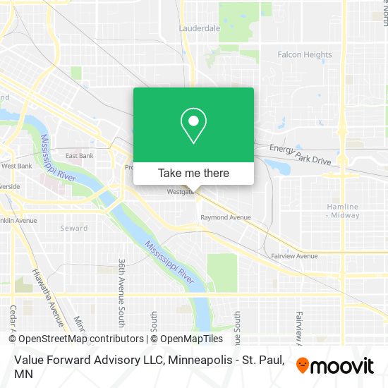 Mapa de Value Forward Advisory LLC