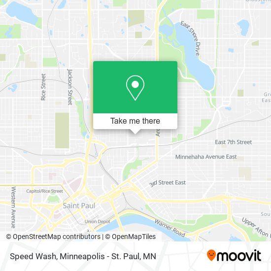 Speed Wash map