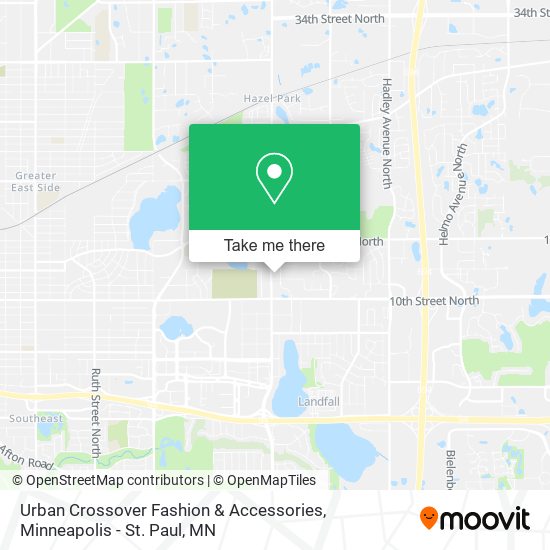 Mapa de Urban Crossover Fashion & Accessories