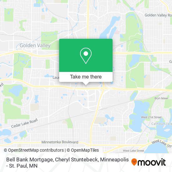 Bell Bank Mortgage, Cheryl Stuntebeck map