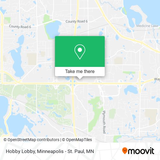 Hobby Lobby map