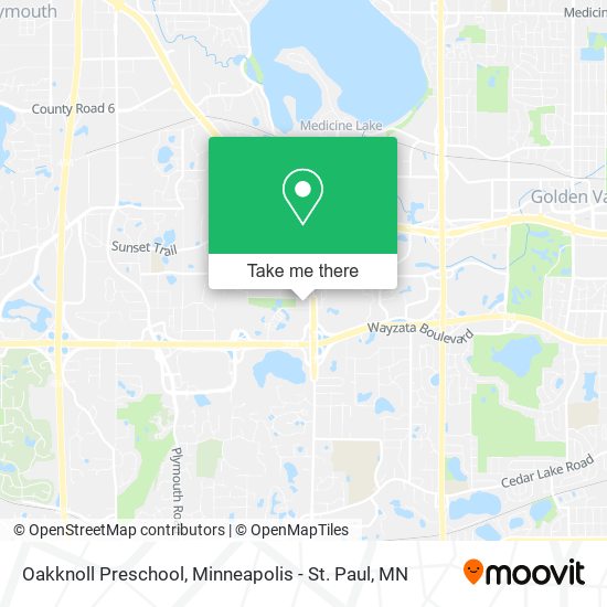 Oakknoll Preschool map