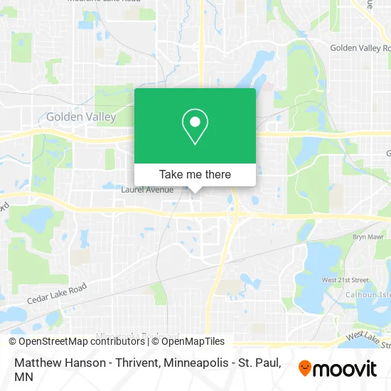 Mapa de Matthew Hanson - Thrivent