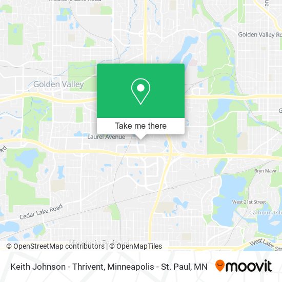 Keith Johnson - Thrivent map