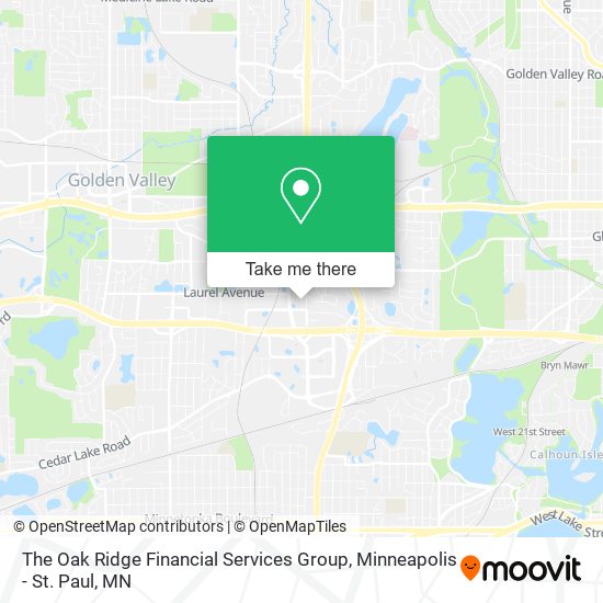 Mapa de The Oak Ridge Financial Services Group