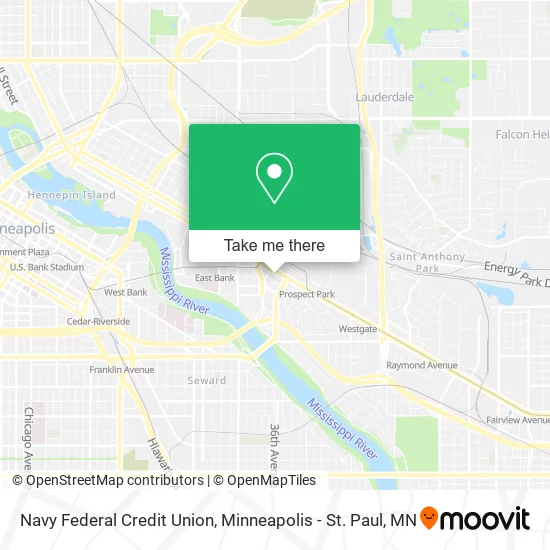 Navy Federal Credit Union map