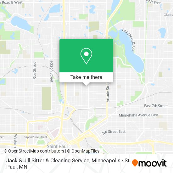 Jack & Jill Sitter & Cleaning Service map