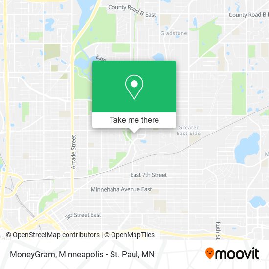 MoneyGram map