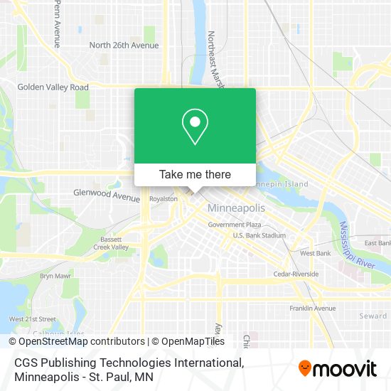 CGS Publishing Technologies International map