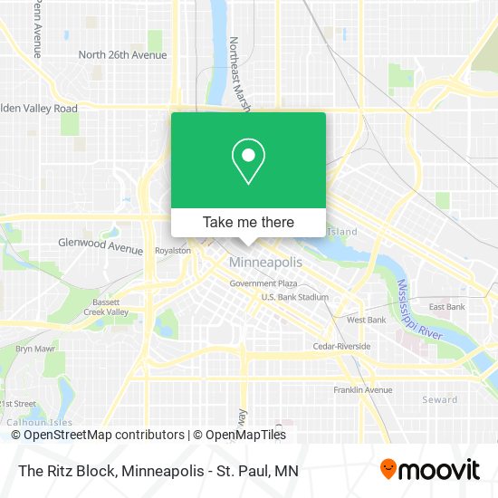 Mapa de The Ritz Block
