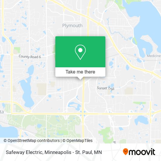 Safeway Electric map