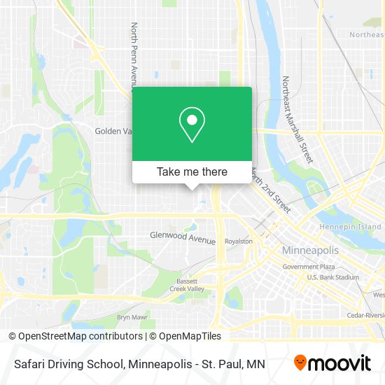 Safari Driving School map