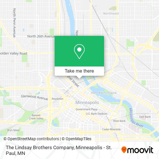 Mapa de The Lindsay Brothers Company