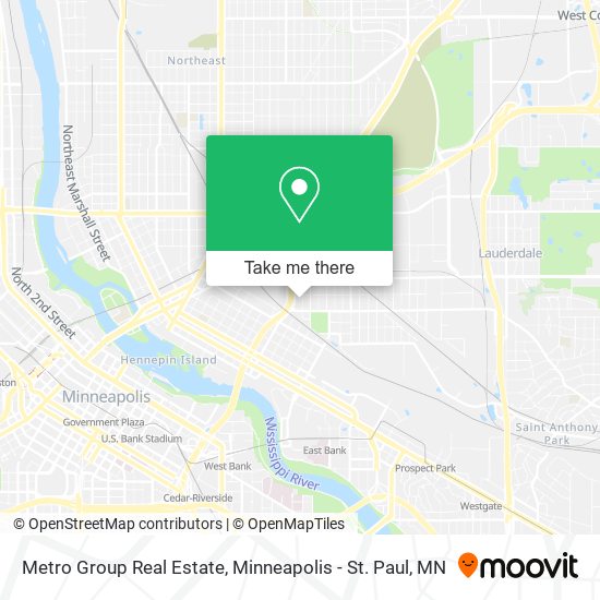 Metro Group Real Estate map