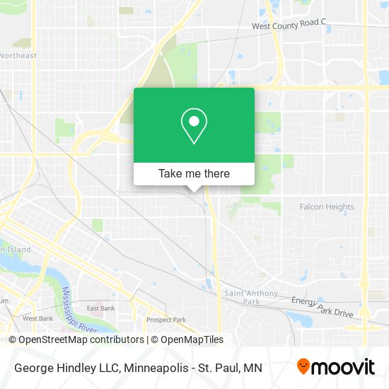 George Hindley LLC map