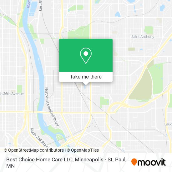 Best Choice Home Care LLC map