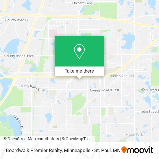 Mapa de Boardwalk Premier Realty