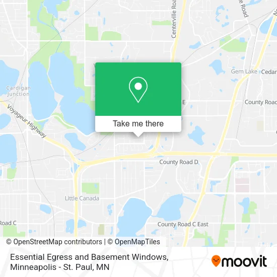 Mapa de Essential Egress and Basement Windows
