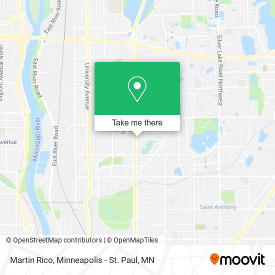 Martin Rico map