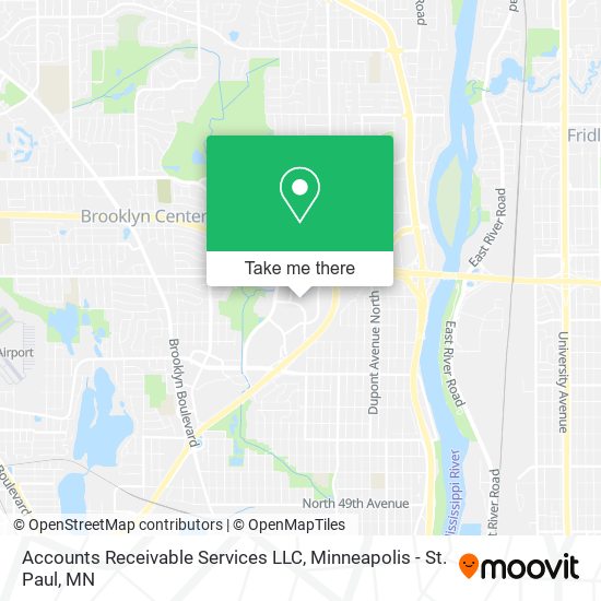 Accounts Receivable Services LLC map
