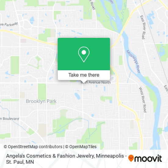 Mapa de Angela's Cosmetics & Fashion Jewelry