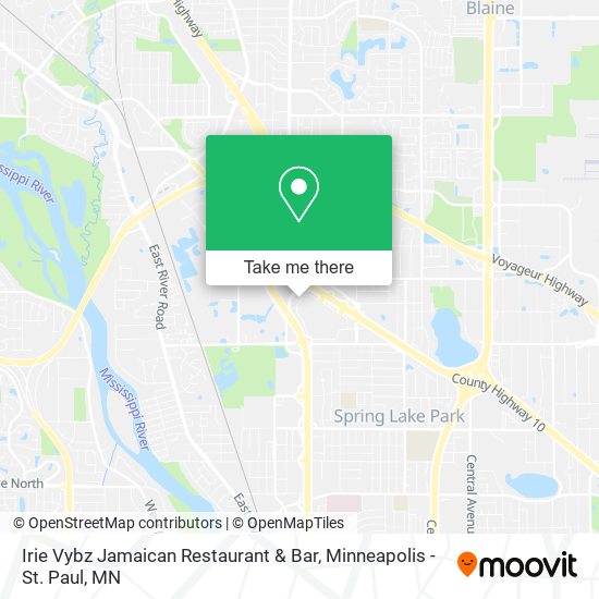 Irie Vybz Jamaican Restaurant & Bar map