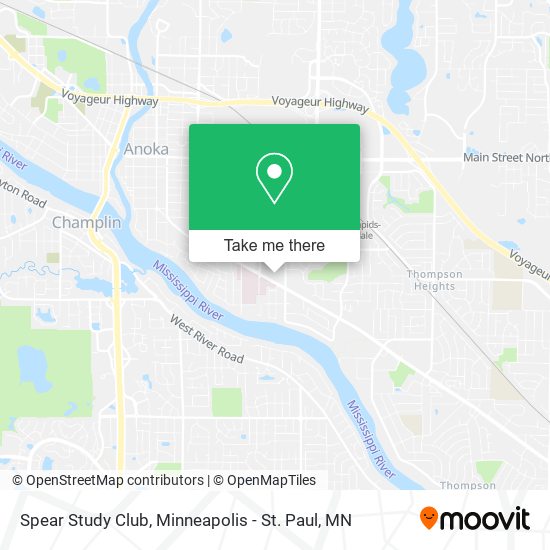 Mapa de Spear Study Club