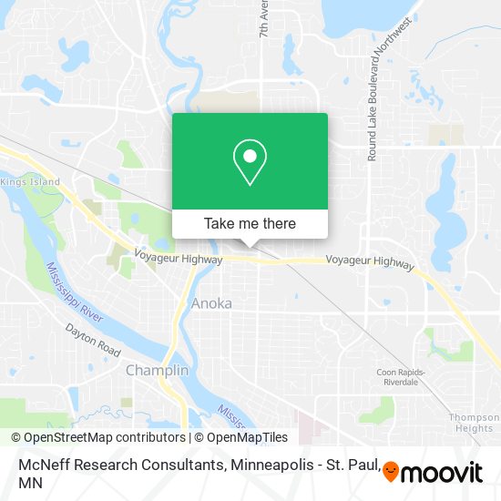 McNeff Research Consultants map